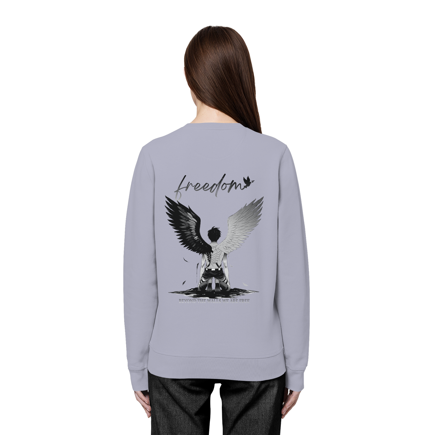"Freedom" Back Organic Unisex Sweatshirt