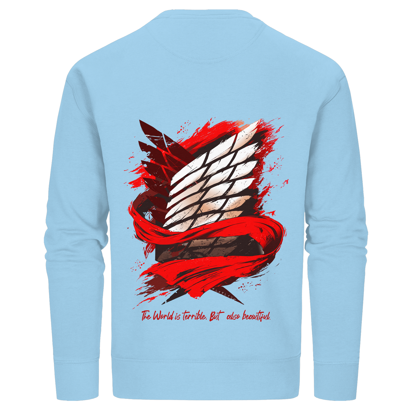 "Verbundenheit" Back Organic Unisex Sweatshirt