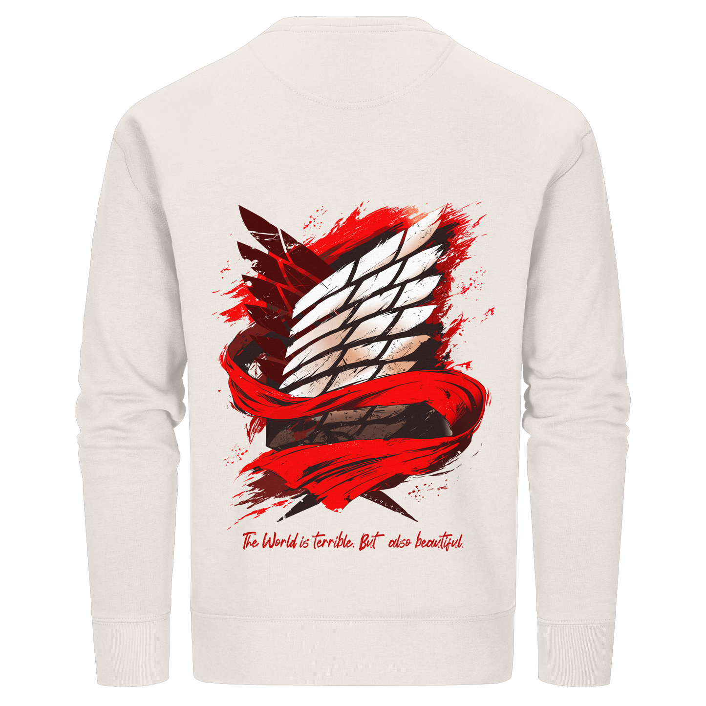 "Verbundenheit" Back Organic Unisex Sweatshirt