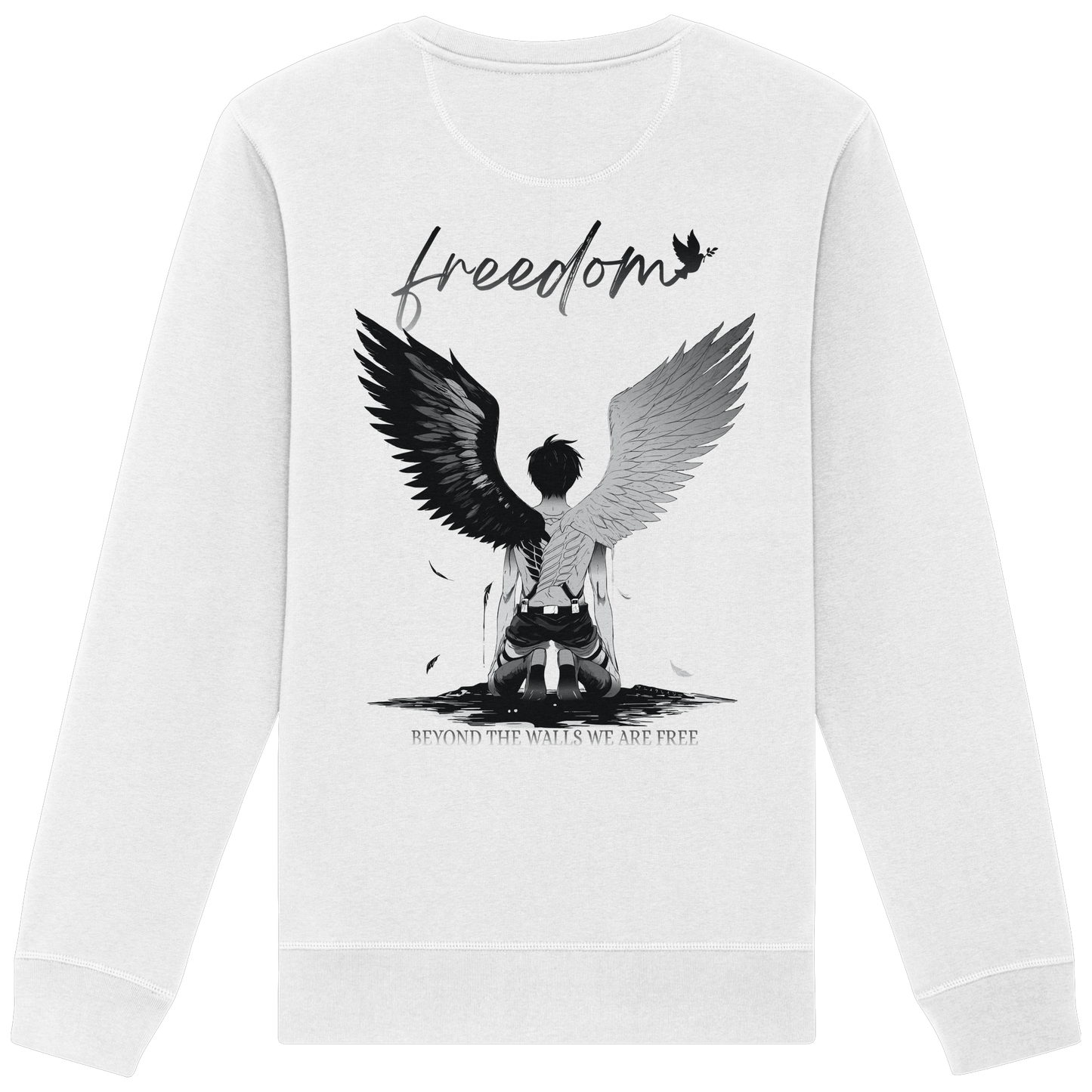 "Freedom" Back Organic Unisex Sweatshirt