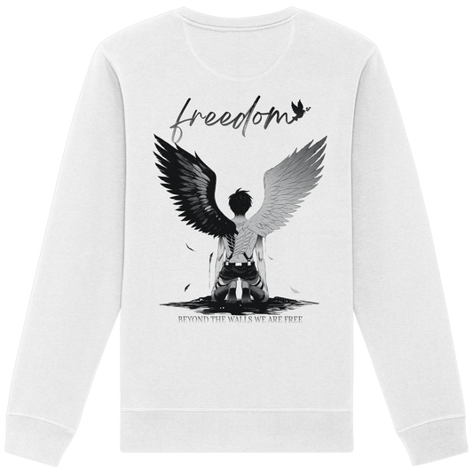 "Freedom" Back Organic Unisex Sweatshirt