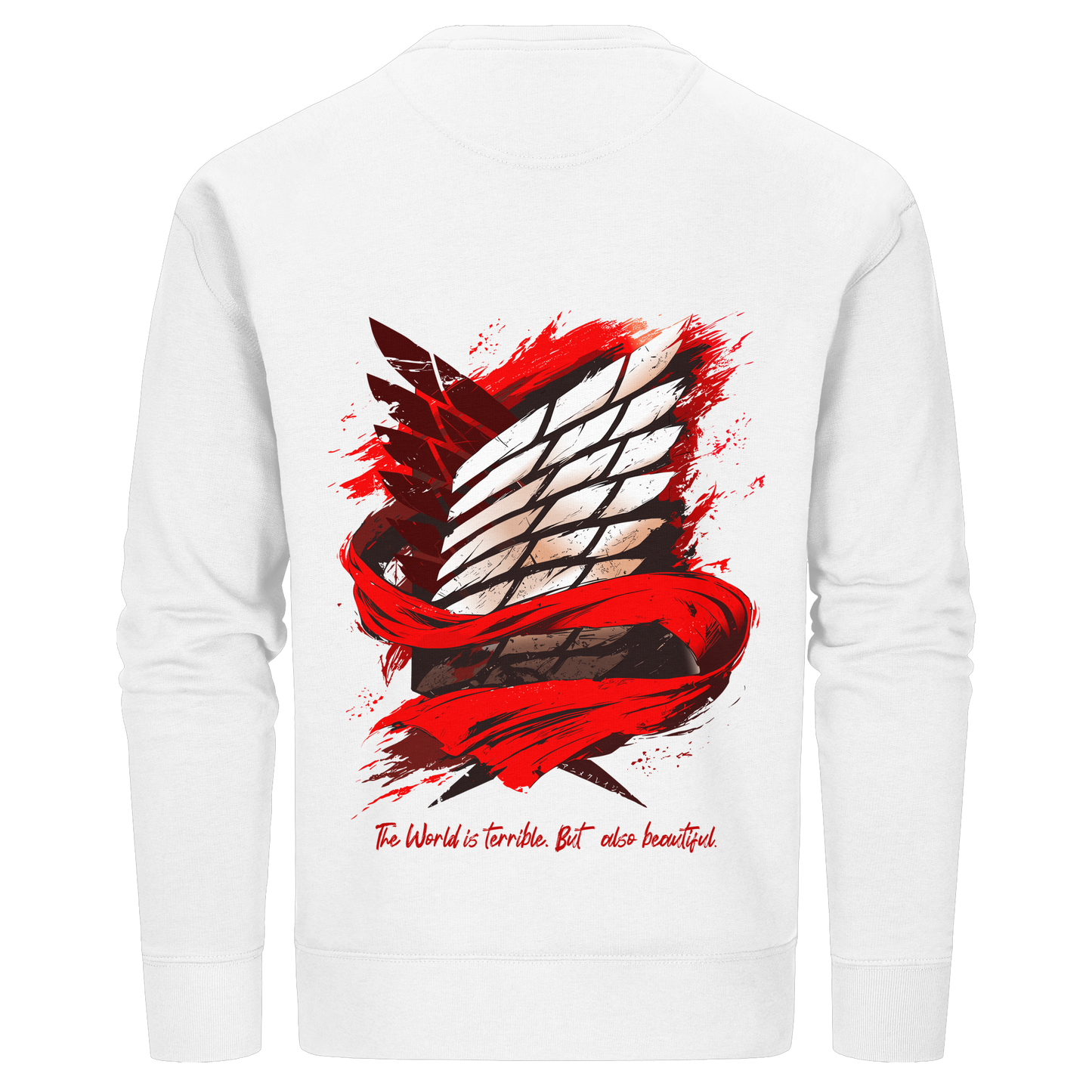"Verbundenheit" Back Organic Unisex Sweatshirt