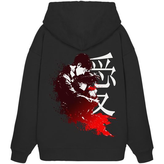 "Bound by Fate" Back Organic Oversize Hoodie