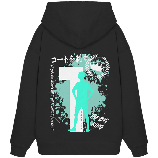 "The Big King" Back Organic Oversize Hoodie