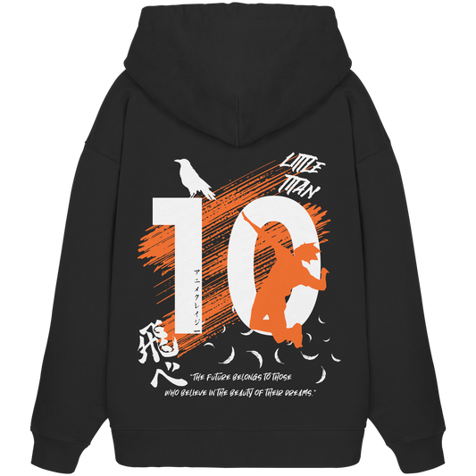 "Little Titan" Back Organic Oversize Hoodie