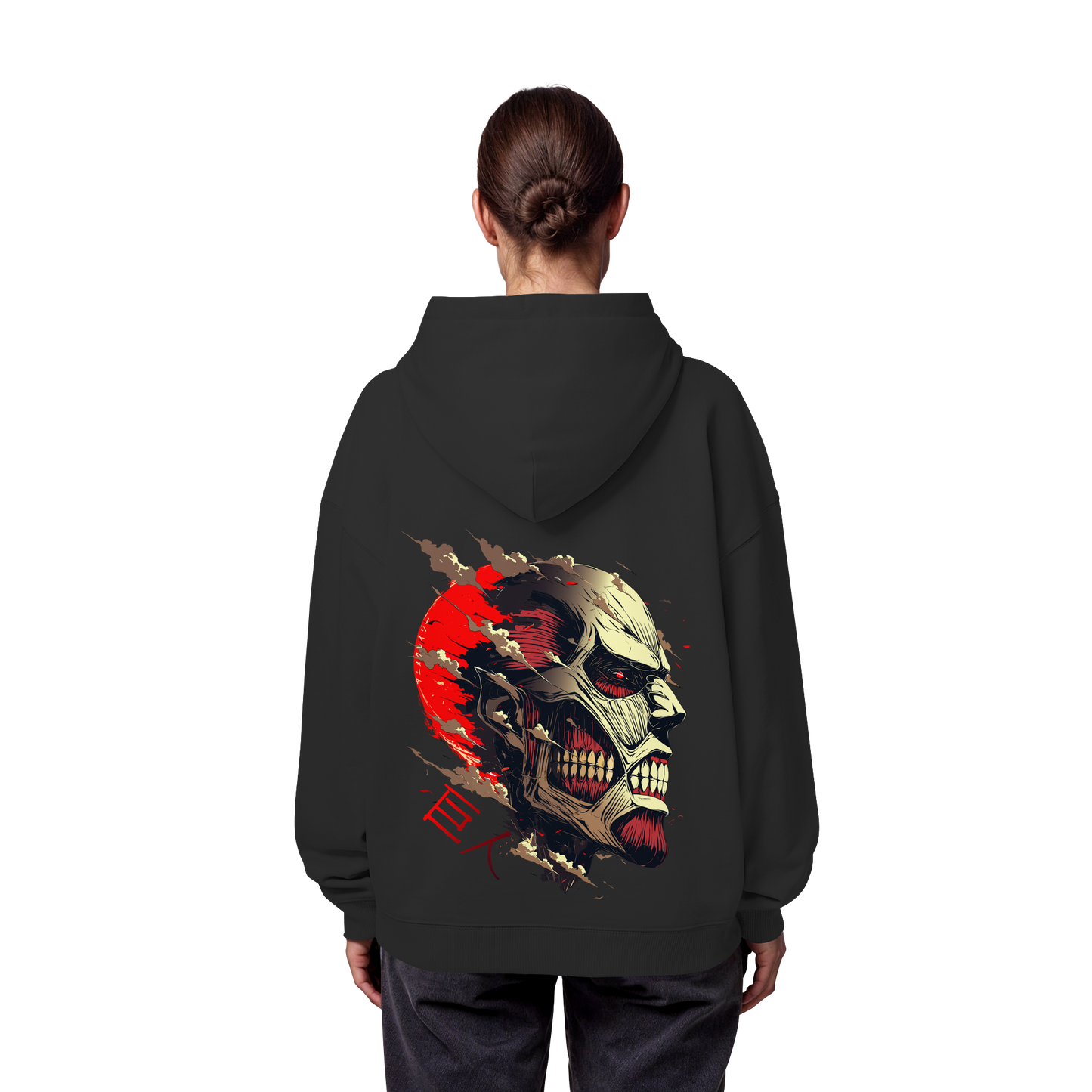 "Titan" Back Organic Oversize Hoodie