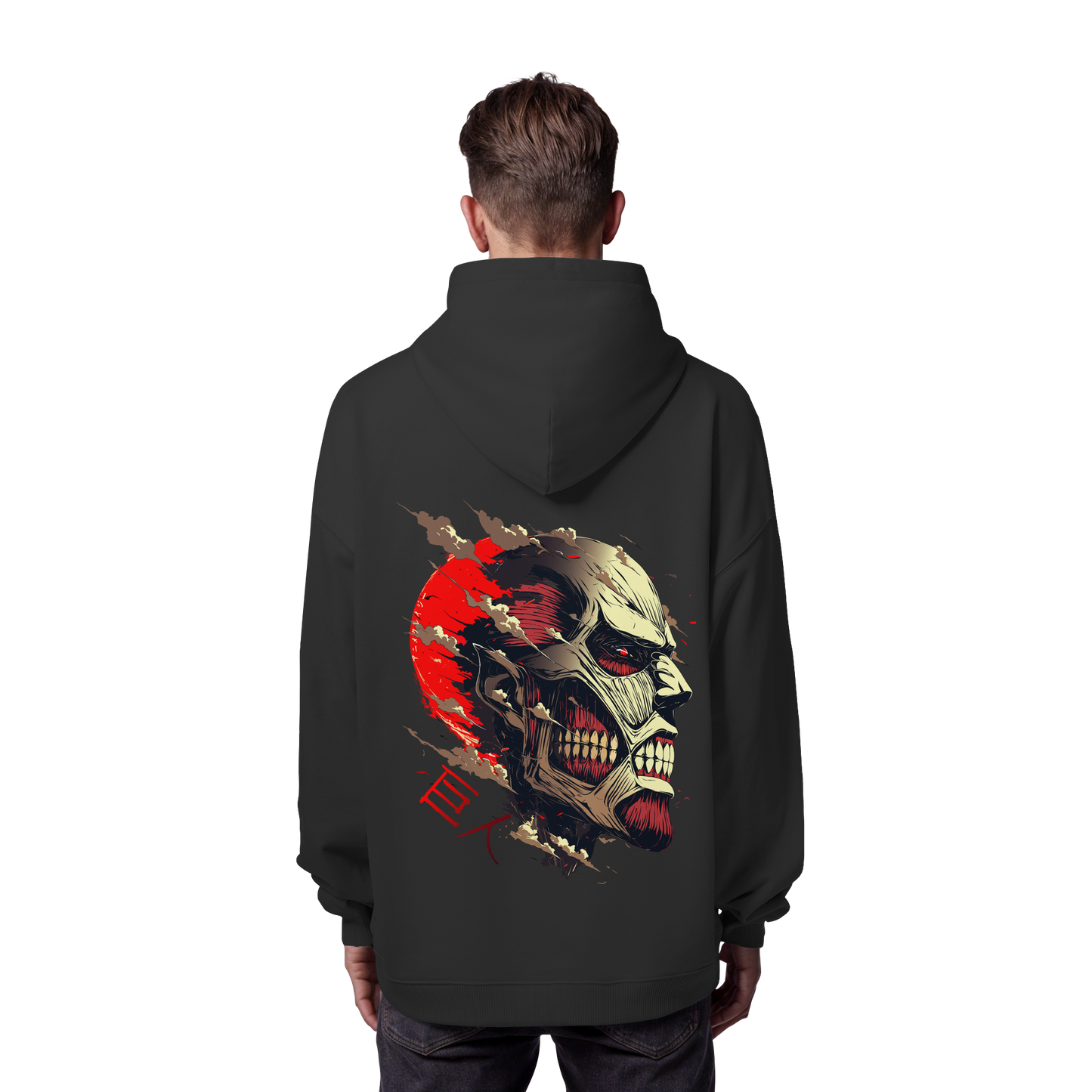 "Titan" Back Organic Oversize Hoodie