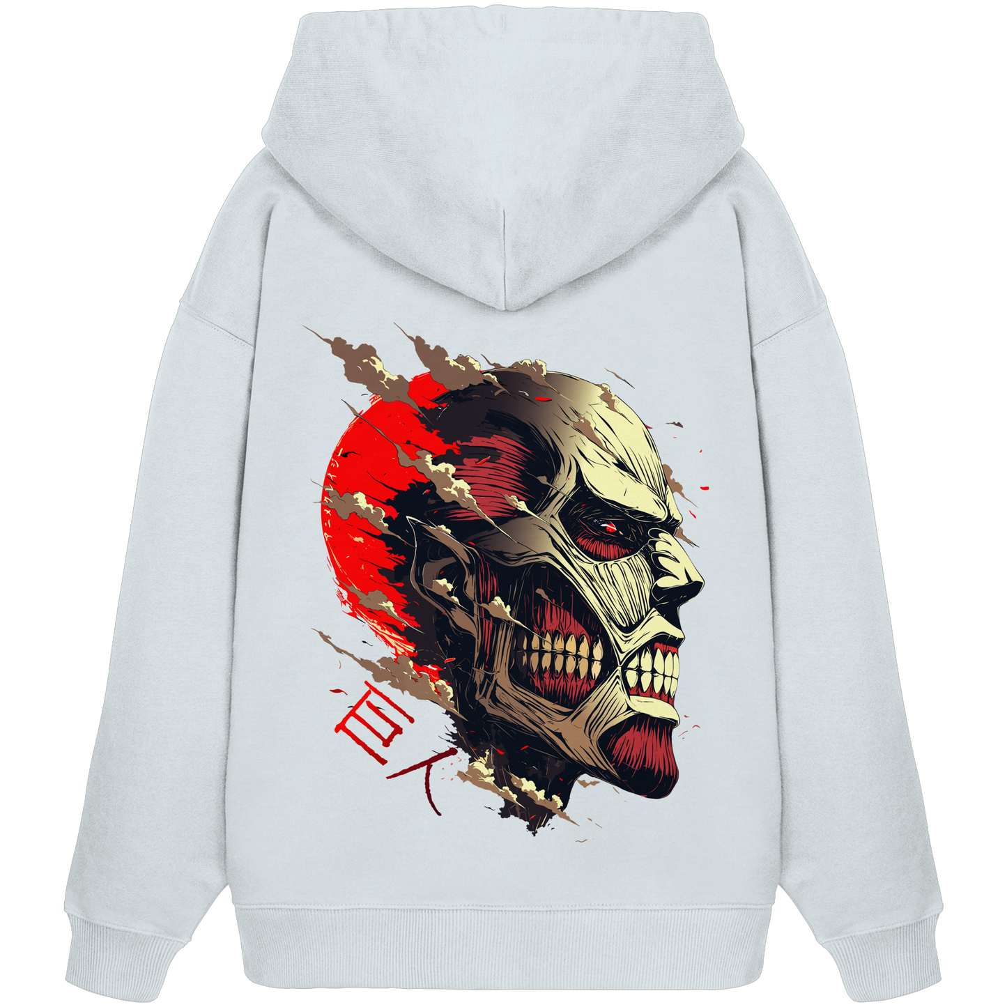 "Titan" Back Organic Oversize Hoodie