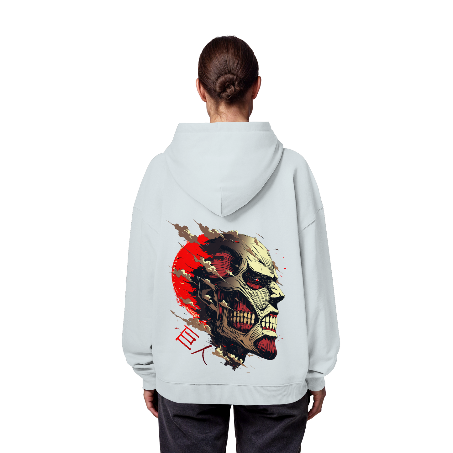 "Titan" Back Organic Oversize Hoodie