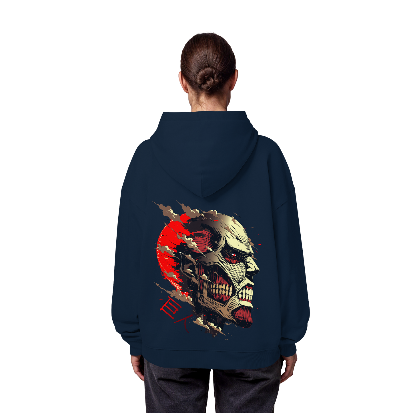 "Titan" Back Organic Oversize Hoodie