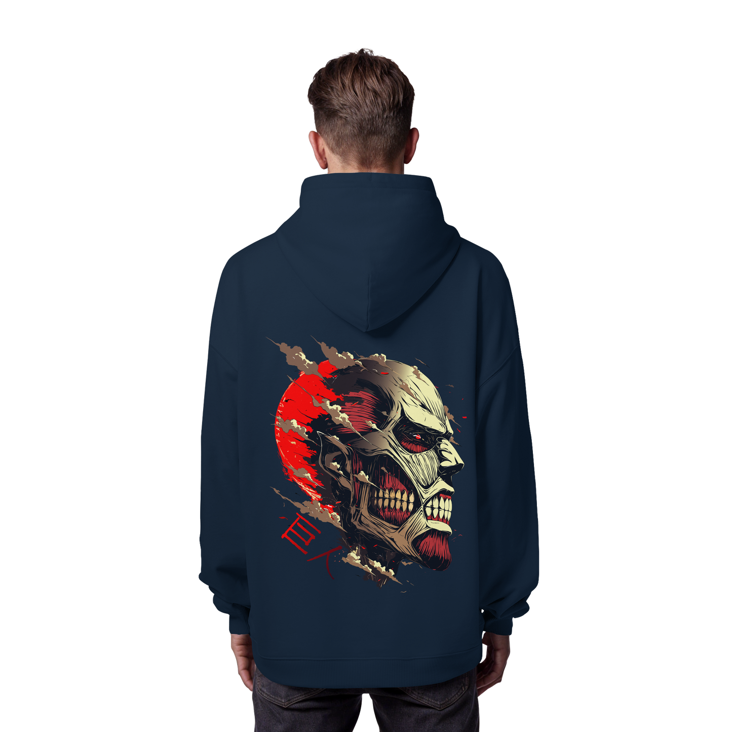 "Titan" Back Organic Oversize Hoodie