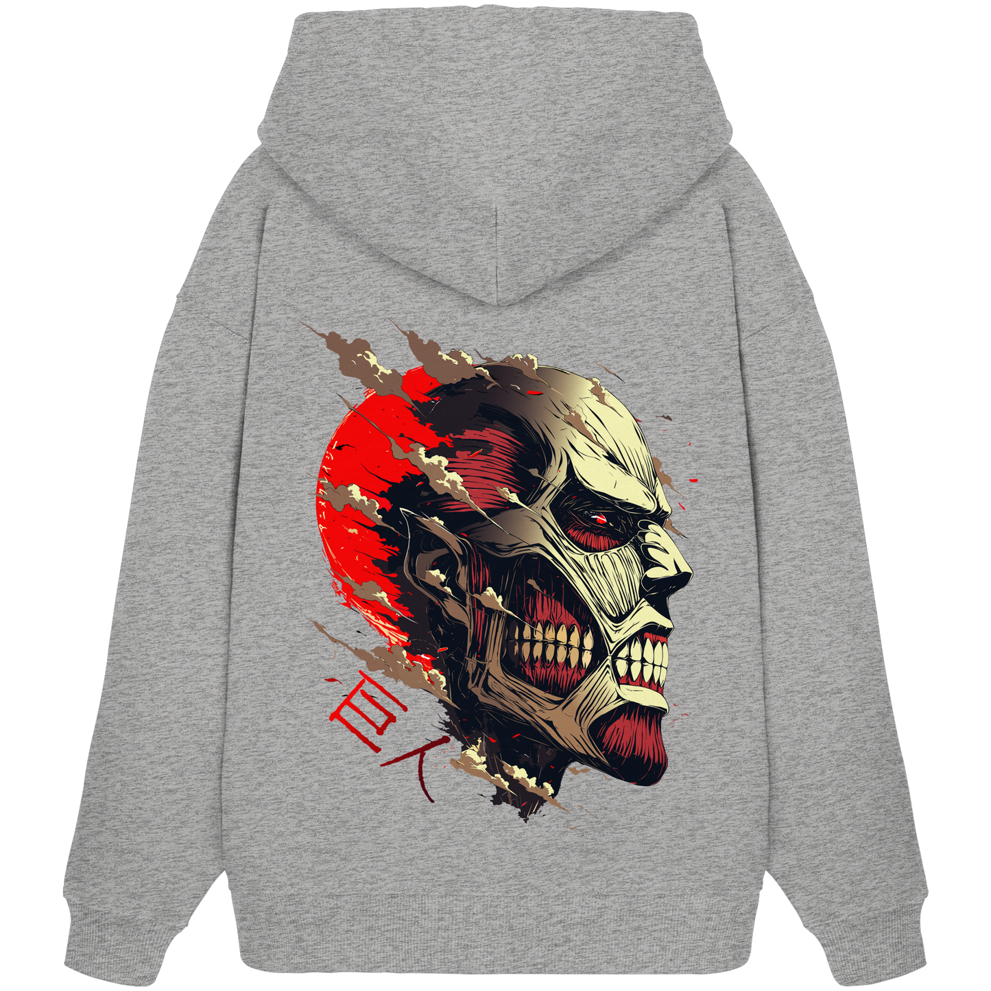 "Titan" Back Organic Oversize Hoodie