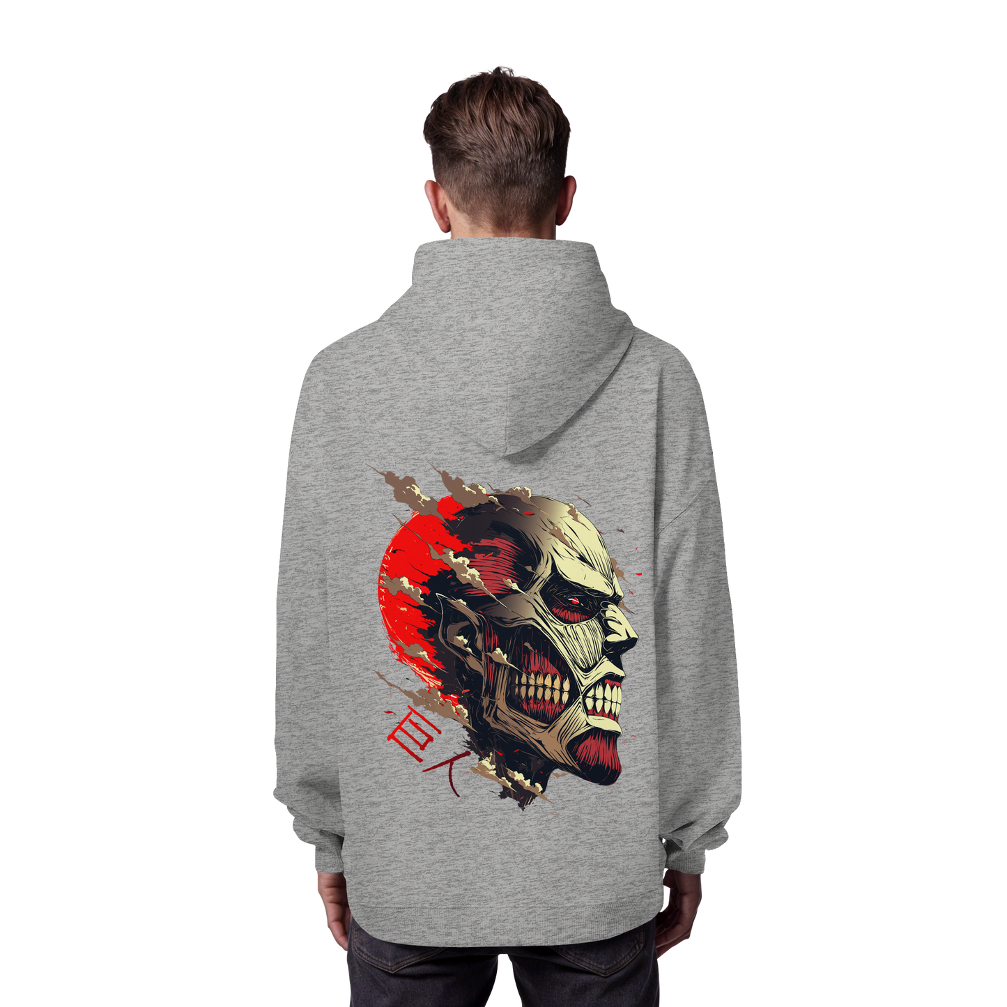 "Titan" Back Organic Oversize Hoodie