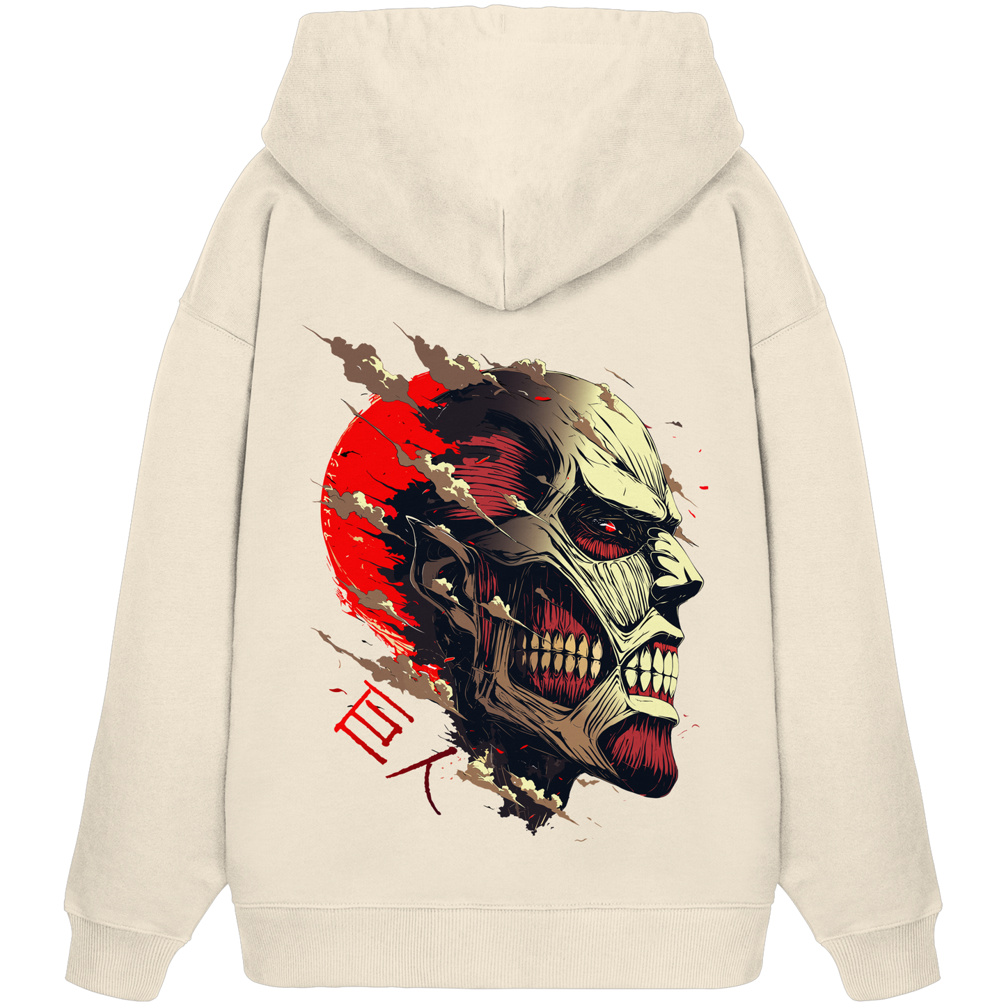 "Titan" Back Organic Oversize Hoodie