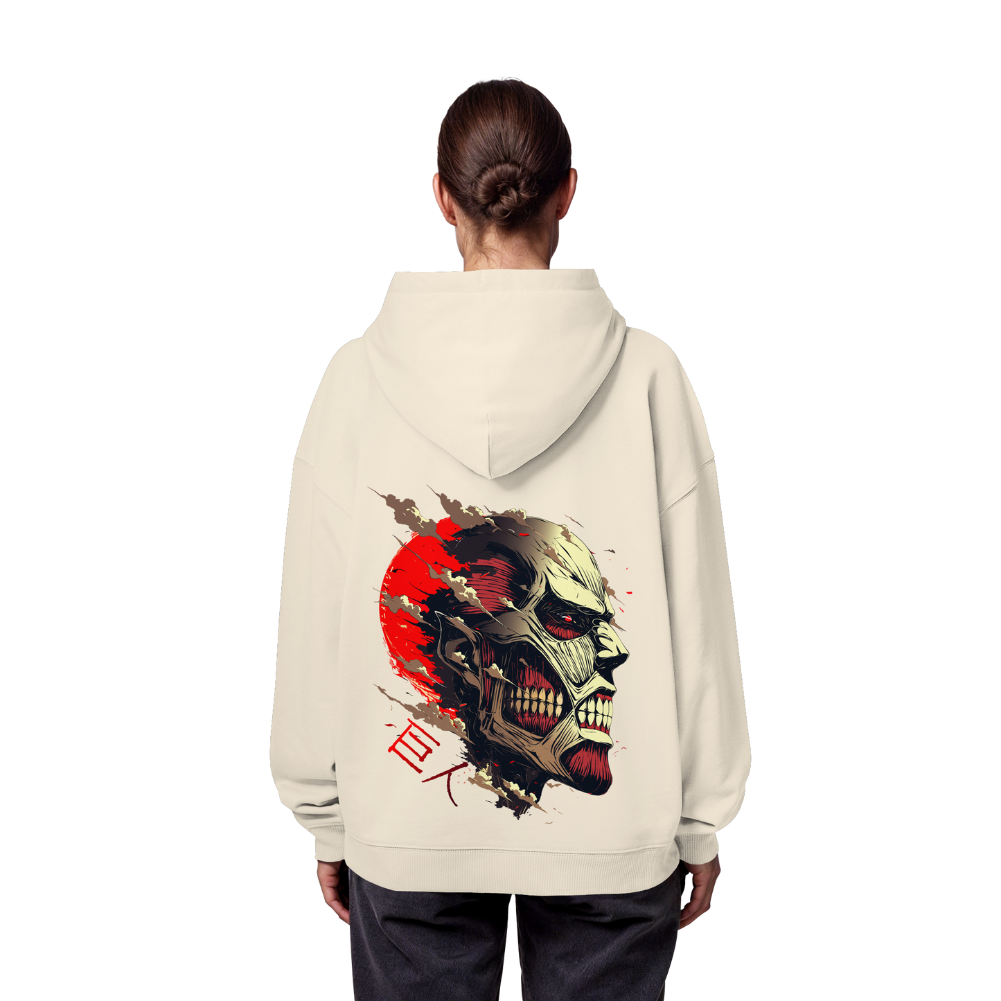 "Titan" Back Organic Oversize Hoodie
