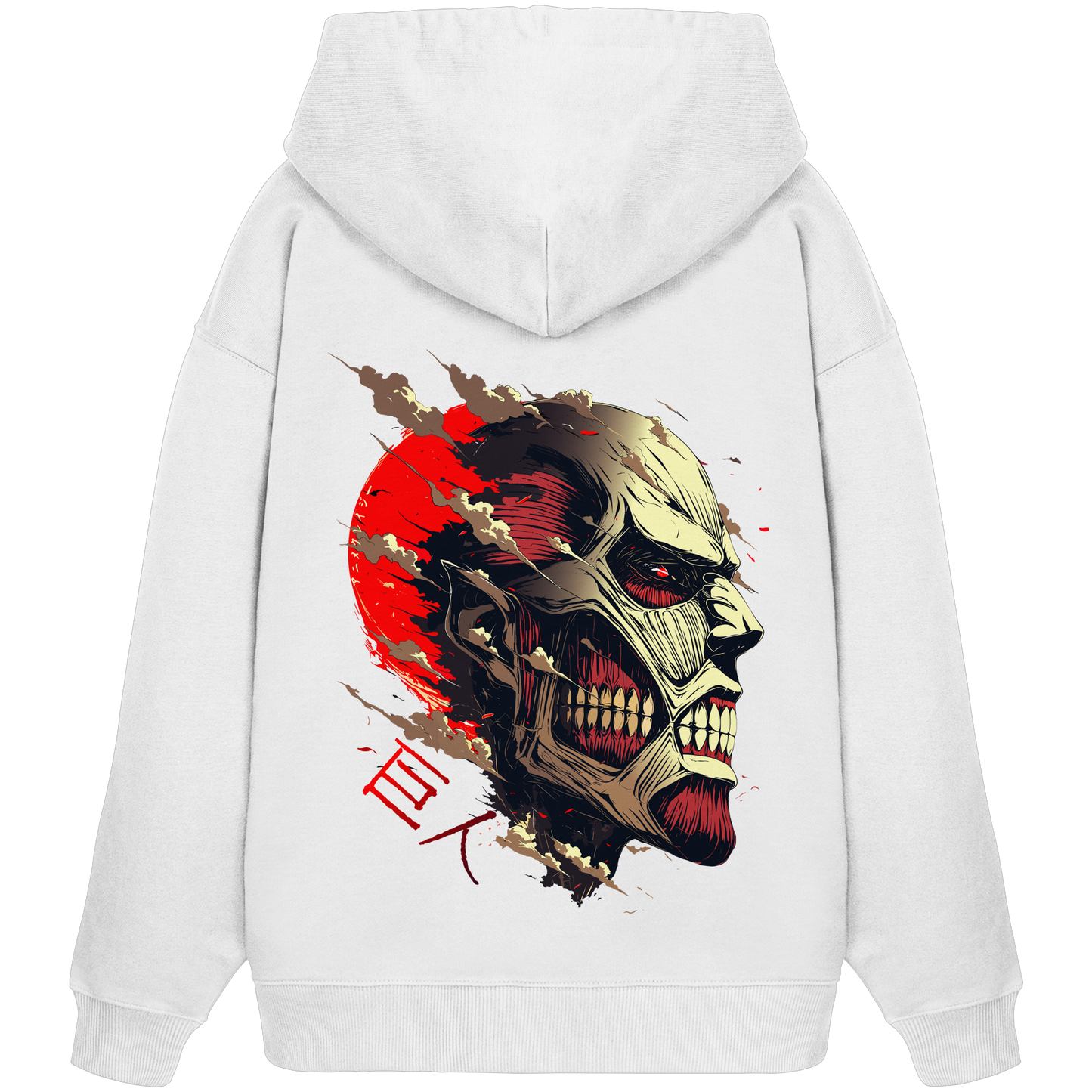 "Titan" Back Organic Oversize Hoodie