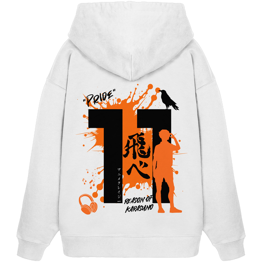 "Pride" Back Organic Oversize Hoodie