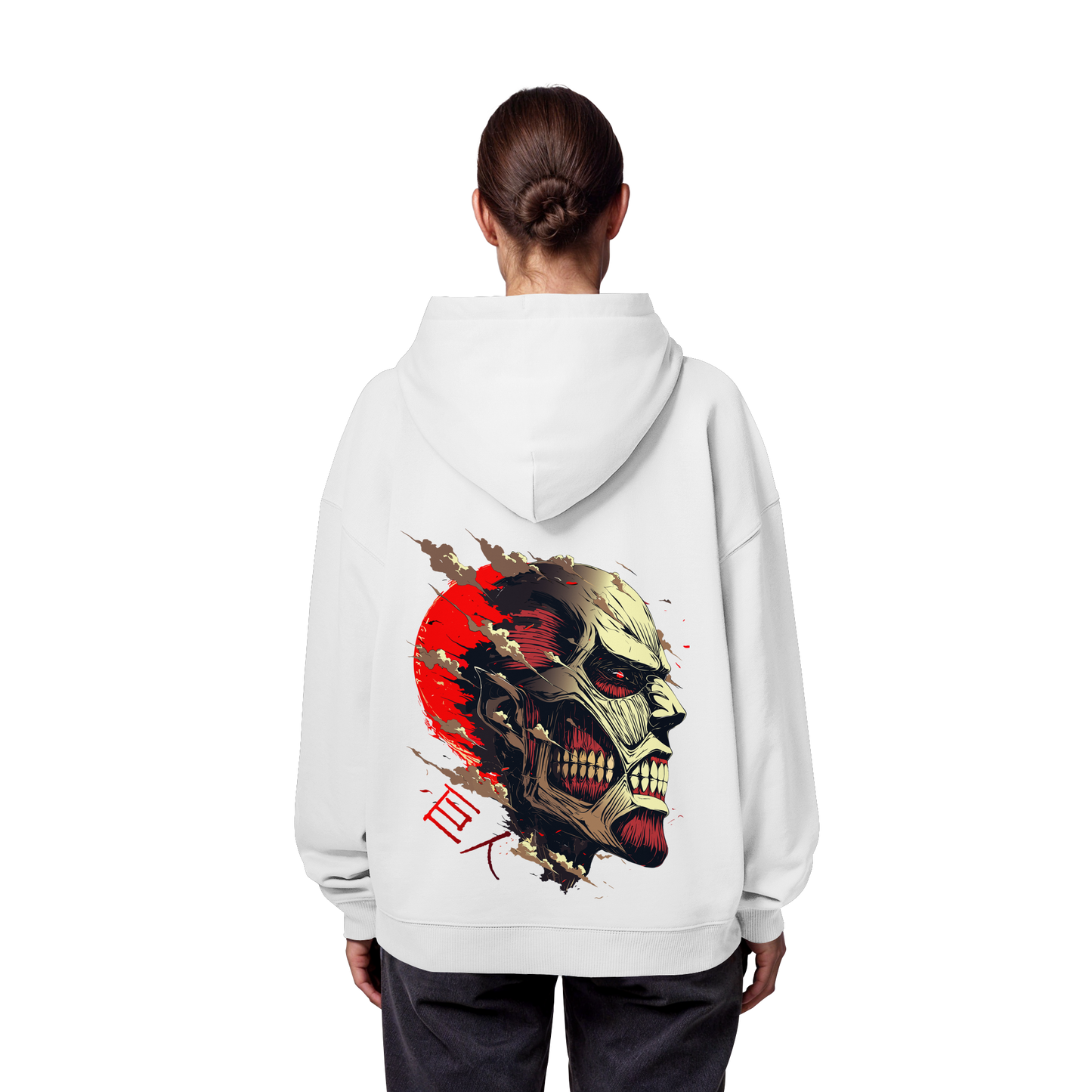"Titan" Back Organic Oversize Hoodie