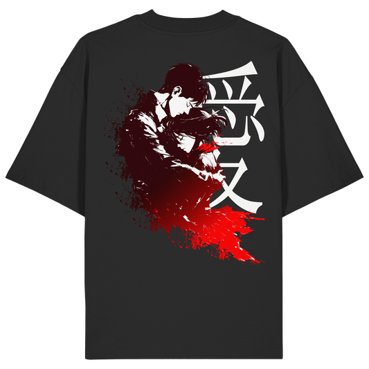 "Bound by Fate" Back Organic Oversized Shirt