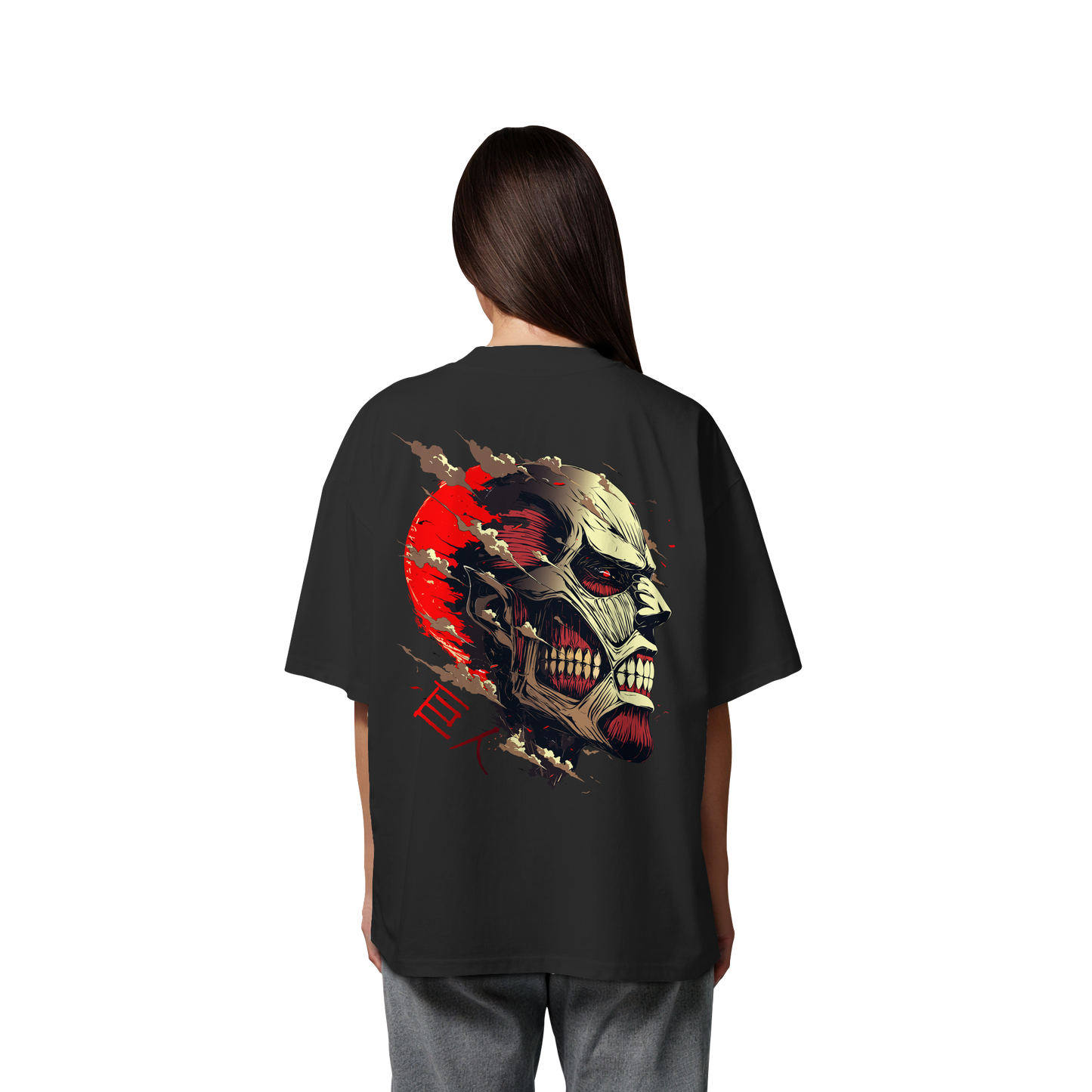 "Titan" Back Organic Oversized Shirt