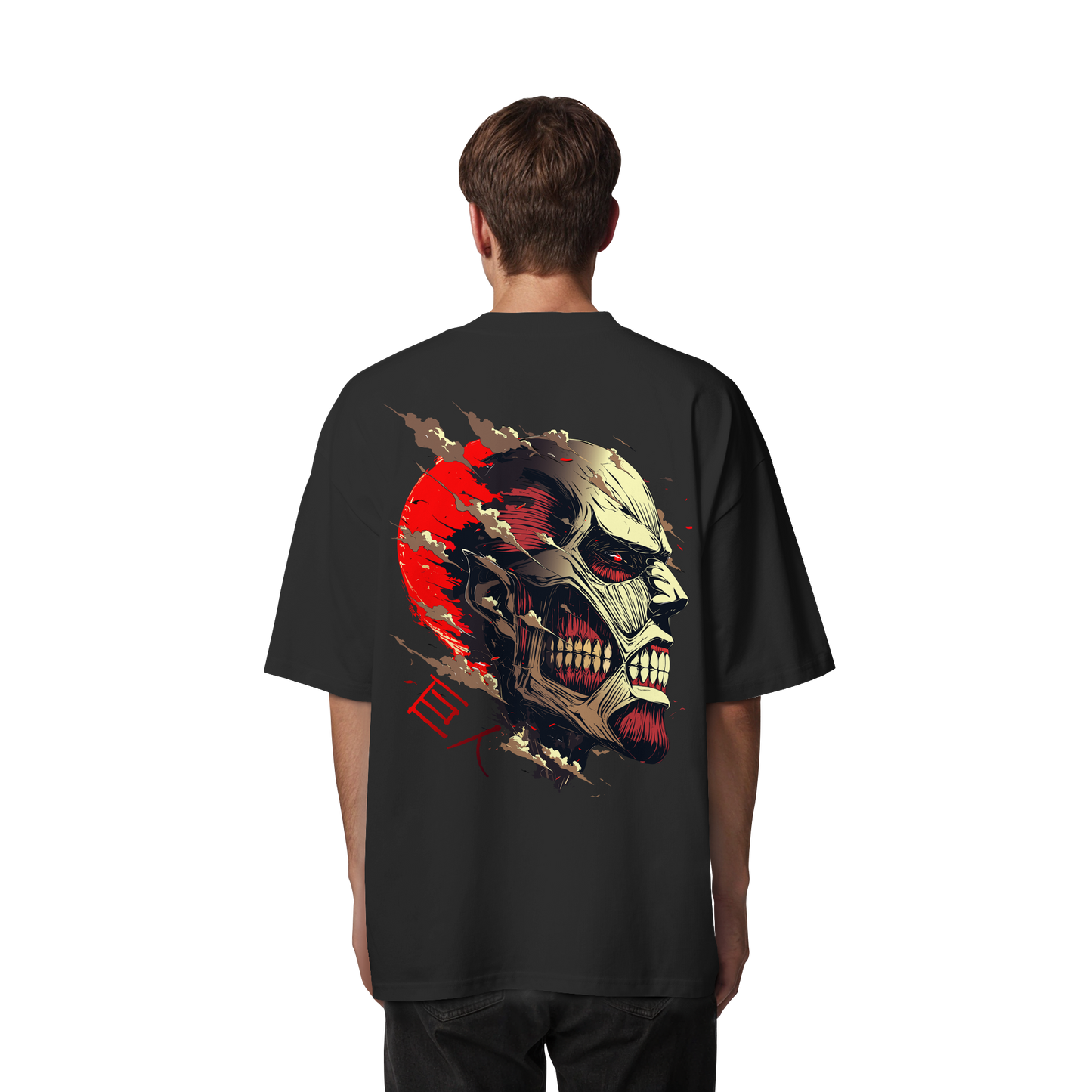 "Titan" Back Organic Oversized Shirt