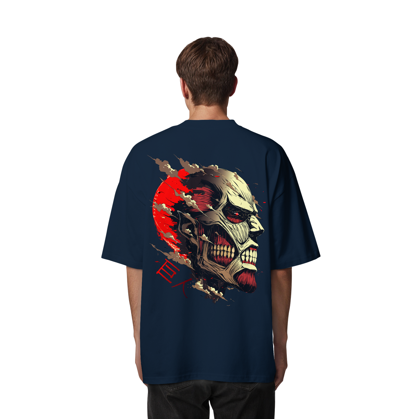 "Titan" Back Organic Oversized Shirt