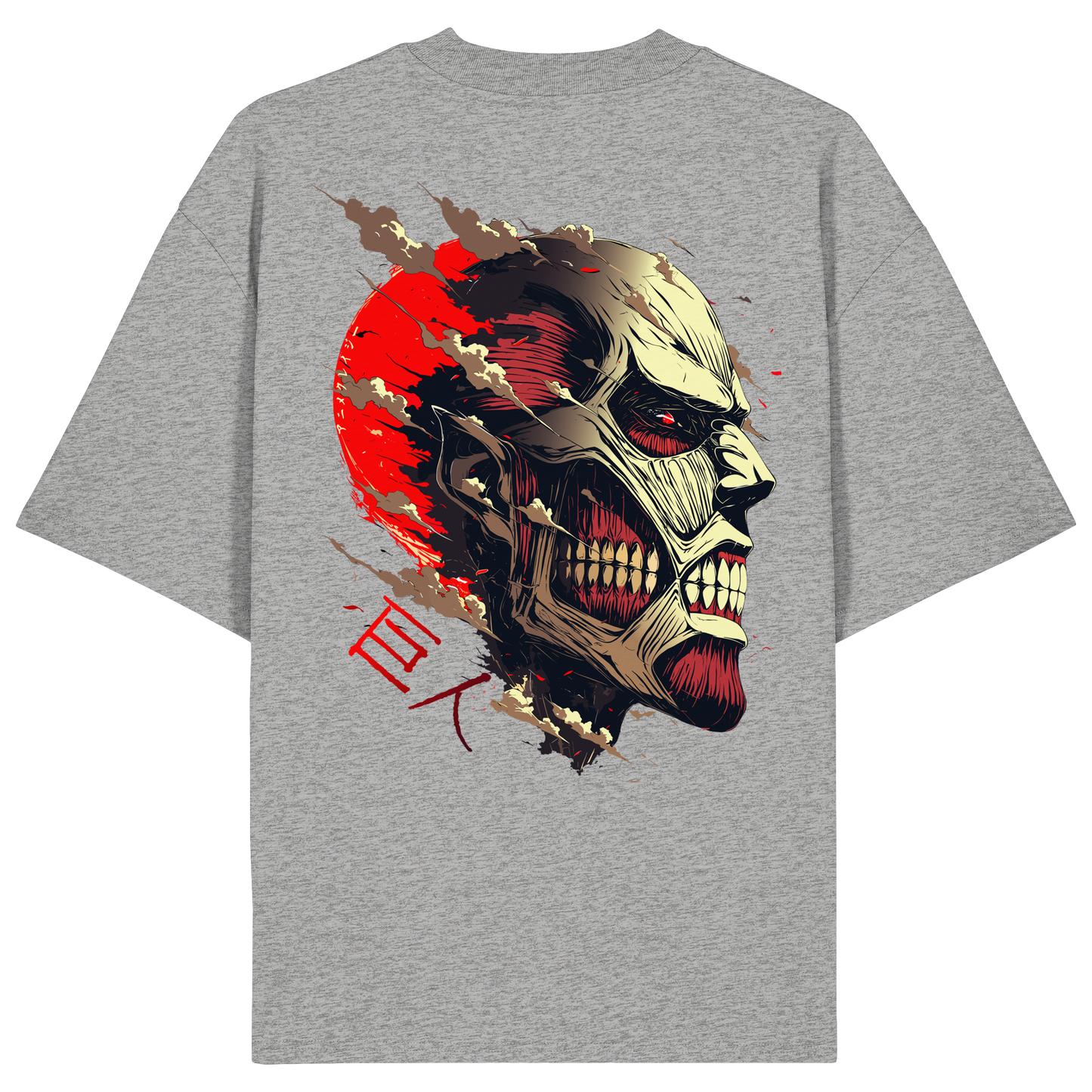 "Titan" Back Organic Oversized Shirt