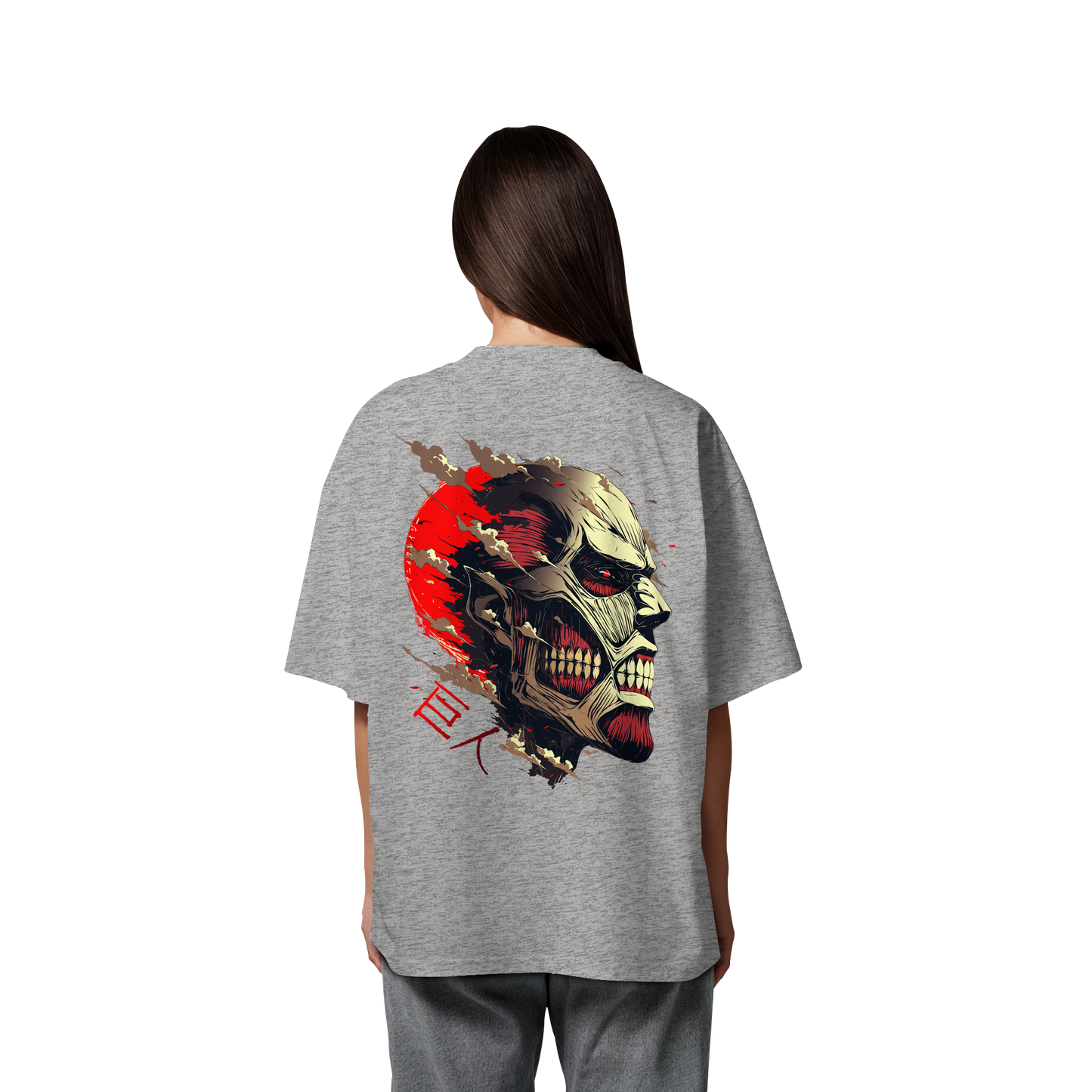 "Titan" Back Organic Oversized Shirt
