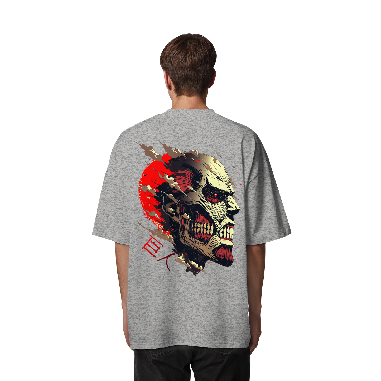 "Titan" Back Organic Oversized Shirt