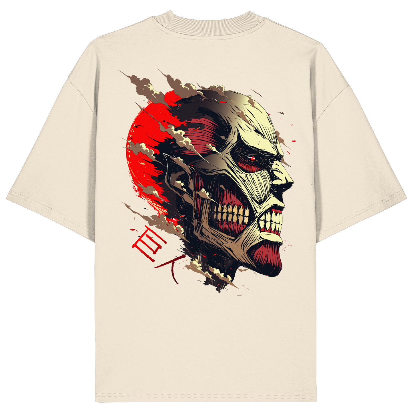"Titan" Back Organic Oversized Shirt