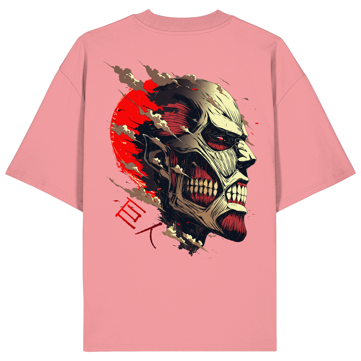 "Titan" Back Organic Oversized Shirt