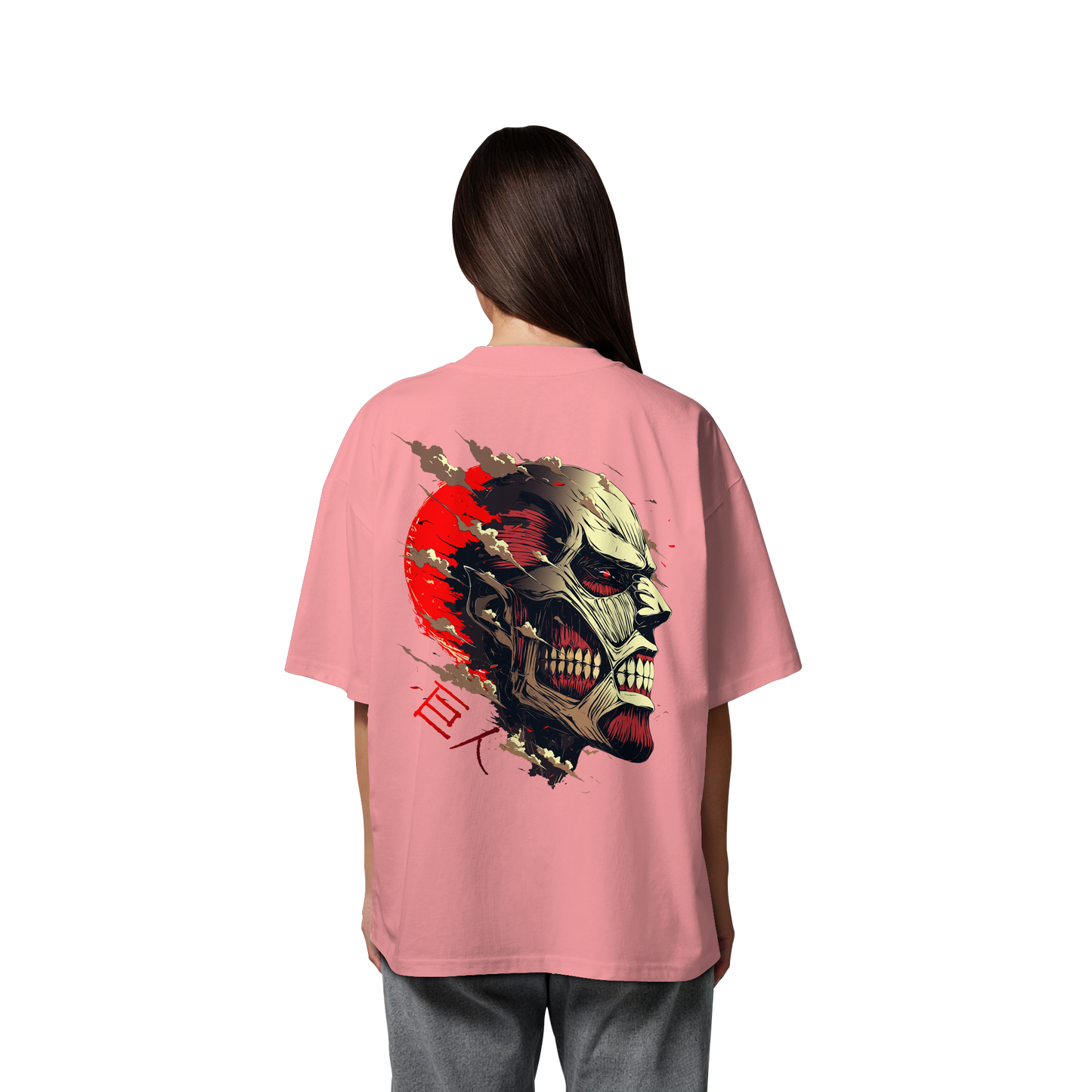 "Titan" Back Organic Oversized Shirt