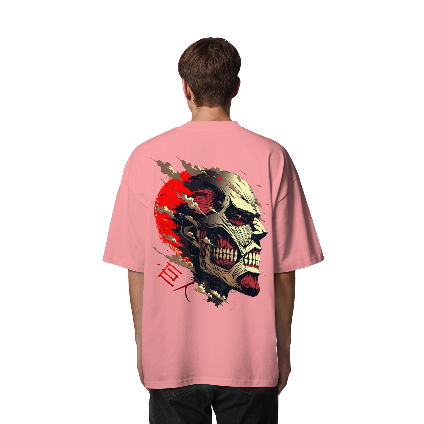 "Titan" Back Organic Oversized Shirt
