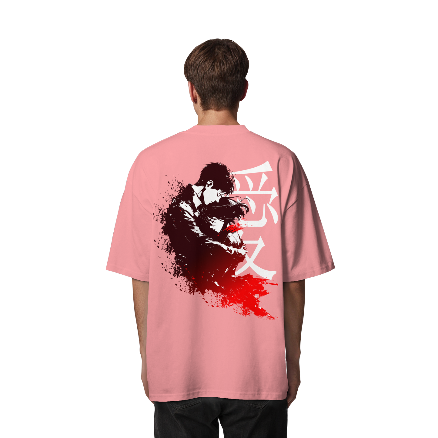 "Bound by Fate" Back Organic Oversized Shirt