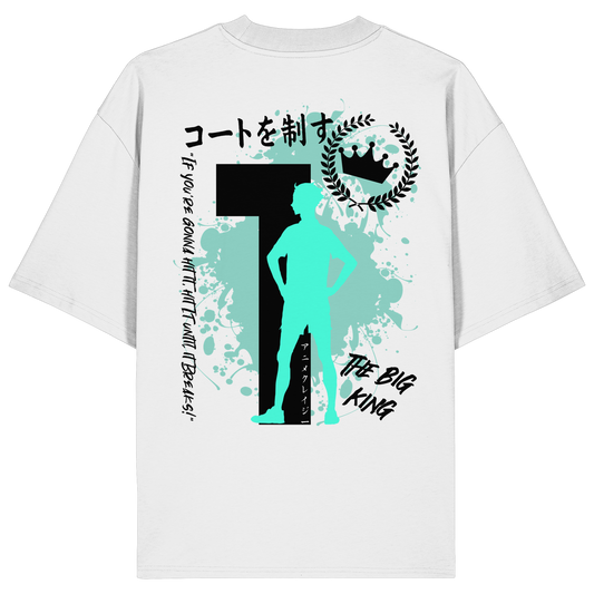 "The Big King" Back Organic Oversize Shirt