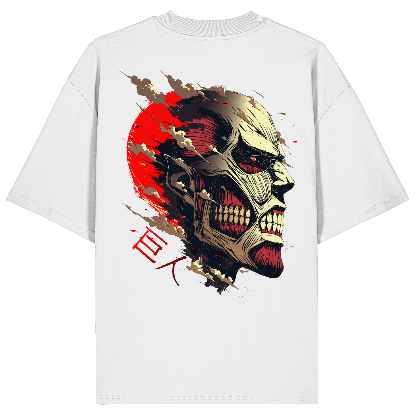"Titan" Back Organic Oversized Shirt