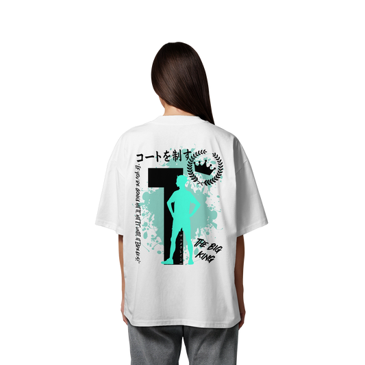 "The Big King" Back Organic Oversize Shirt