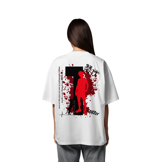 "Captain" Back Organic Oversize Shirt