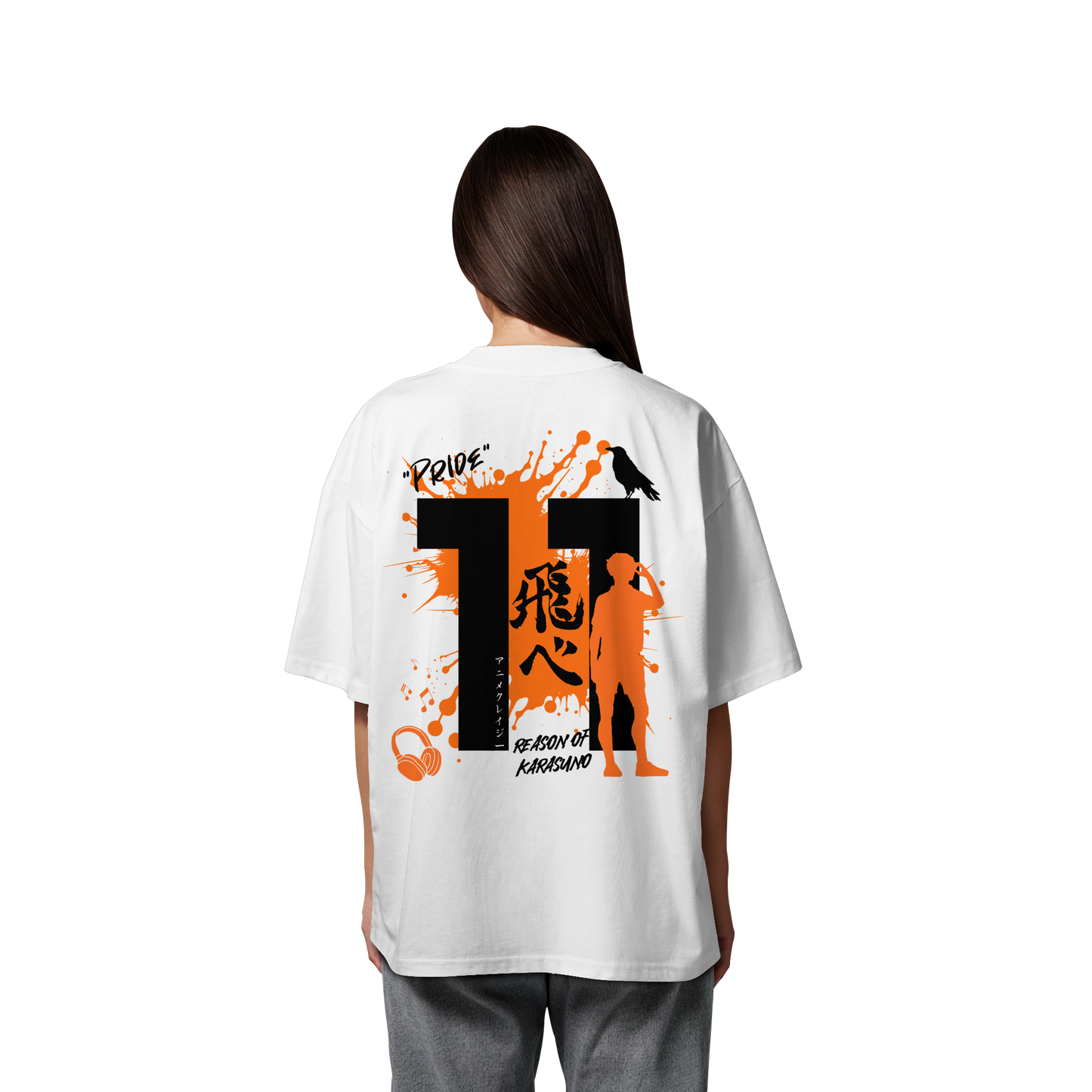 "Pride" Back Organic Oversize Shirt
