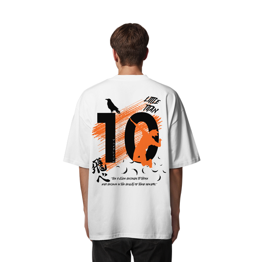"Little Titan" Back Organic Oversize Shirt