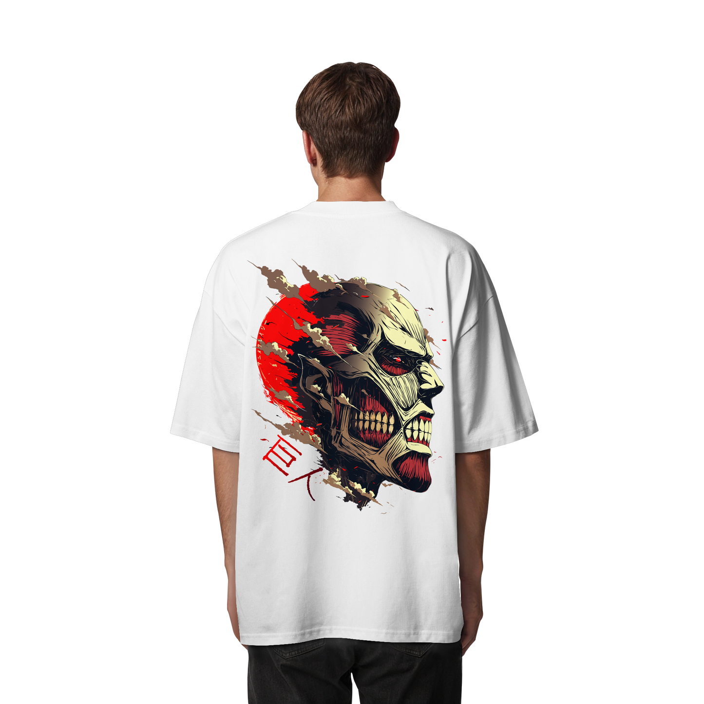 "Titan" Back Organic Oversized Shirt