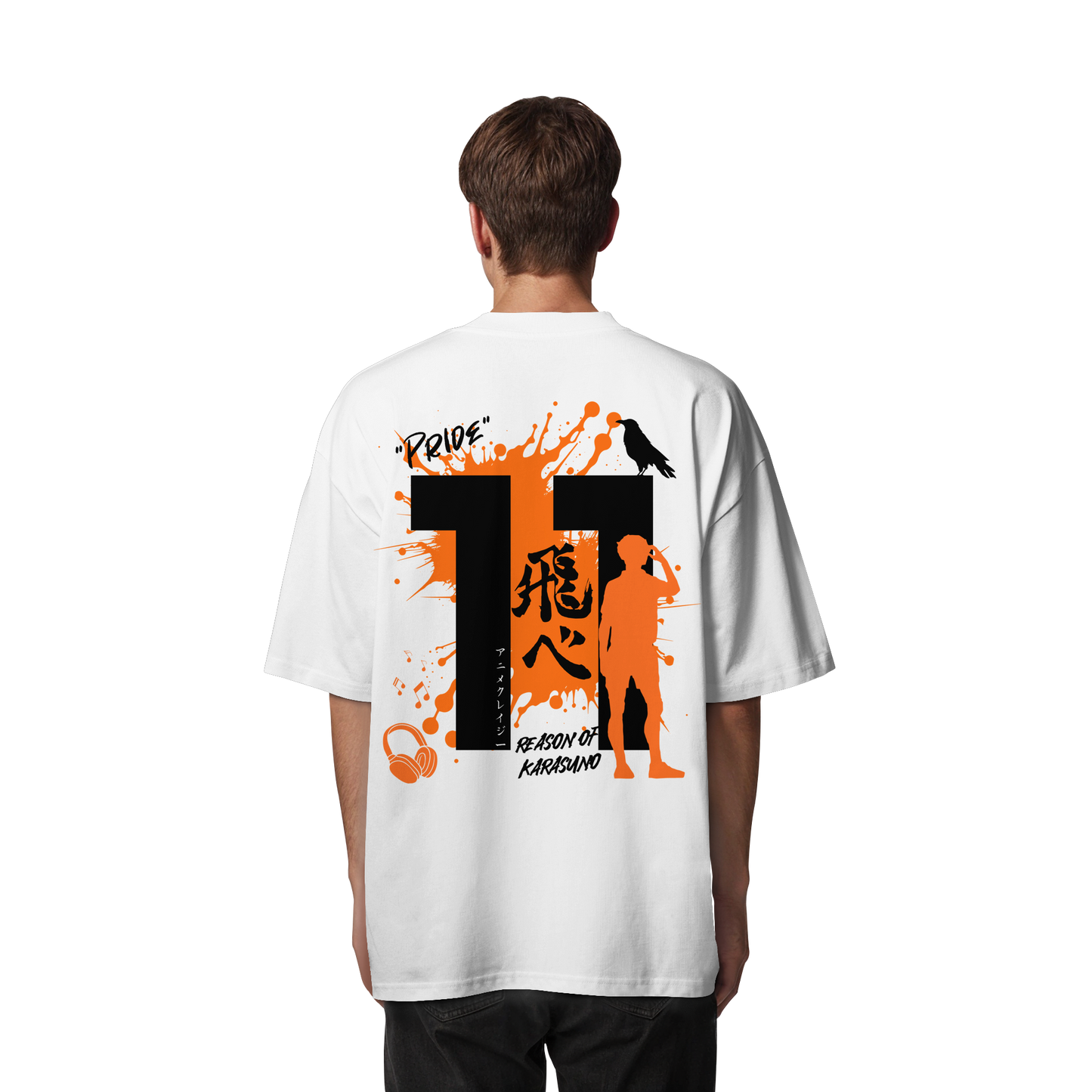 "Pride" Back Organic Oversize Shirt