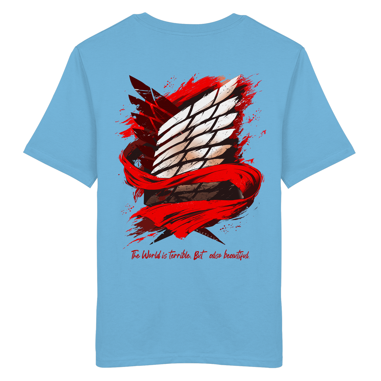 "Verbundenheit" Back Organic Regular Shirt