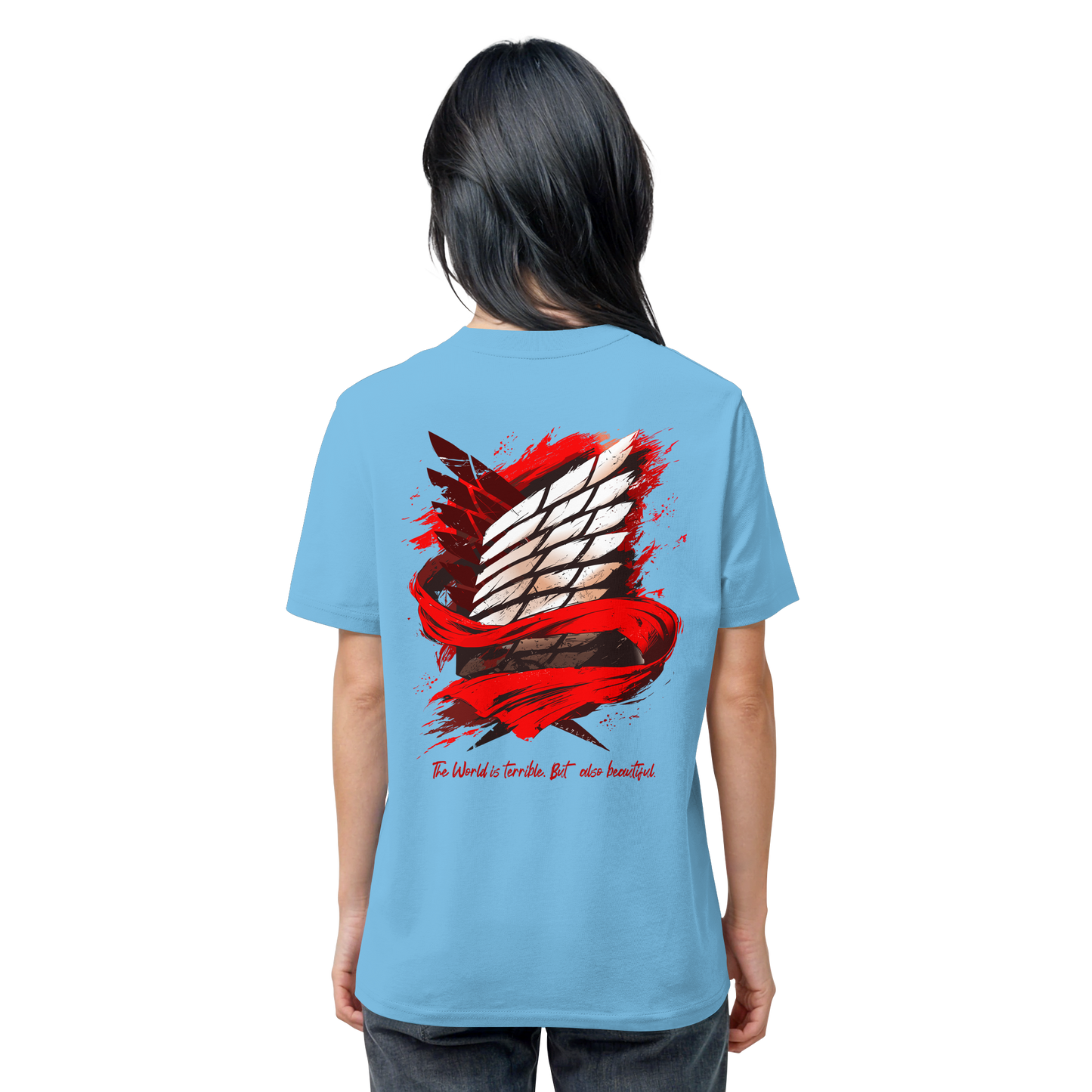 "Verbundenheit" Back Organic Regular Shirt