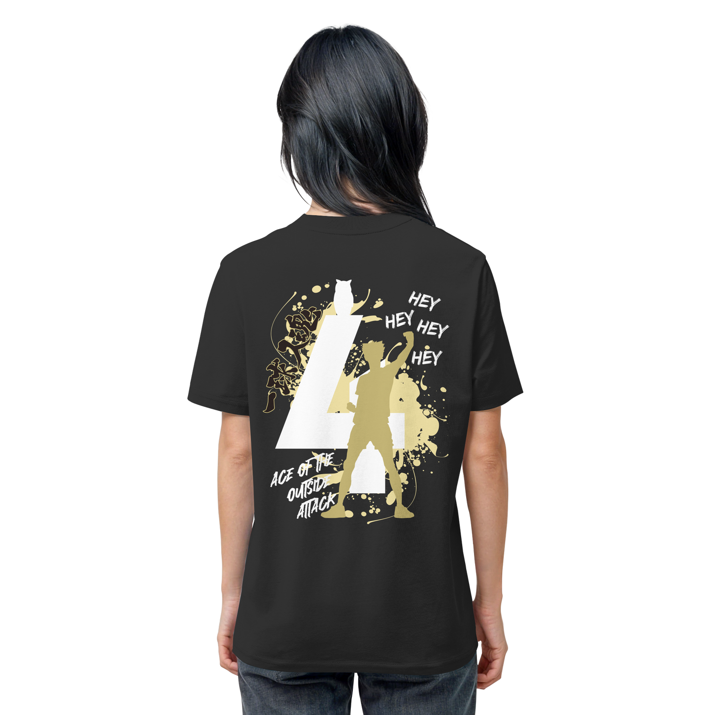 "Ace Of The Outside Attack" Back Organic Shirt