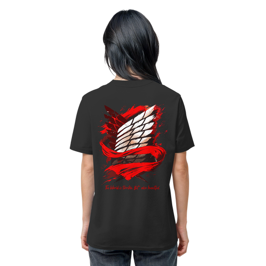 "Verbundenheit" Back Organic Regular Shirt