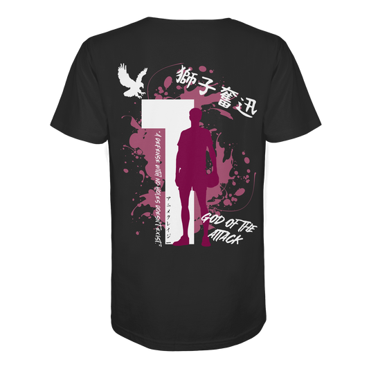 "God Of The Attack" Back Regular Shirt