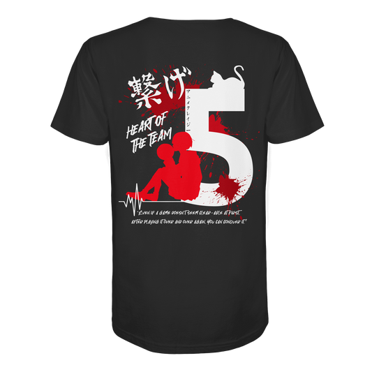 "Heart Of The Team" Back Regular Shirt