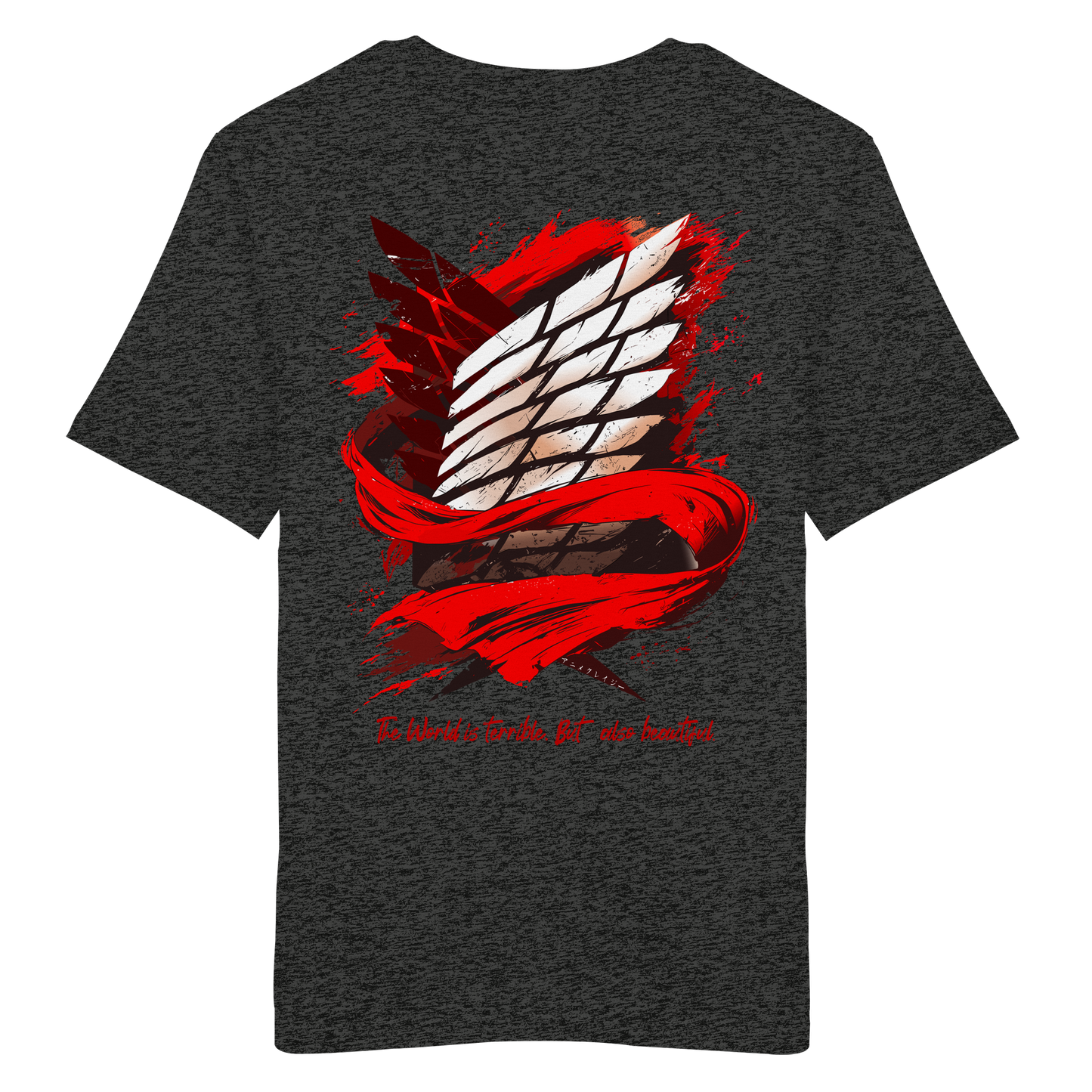 "Verbundenheit" Back Organic Regular Shirt