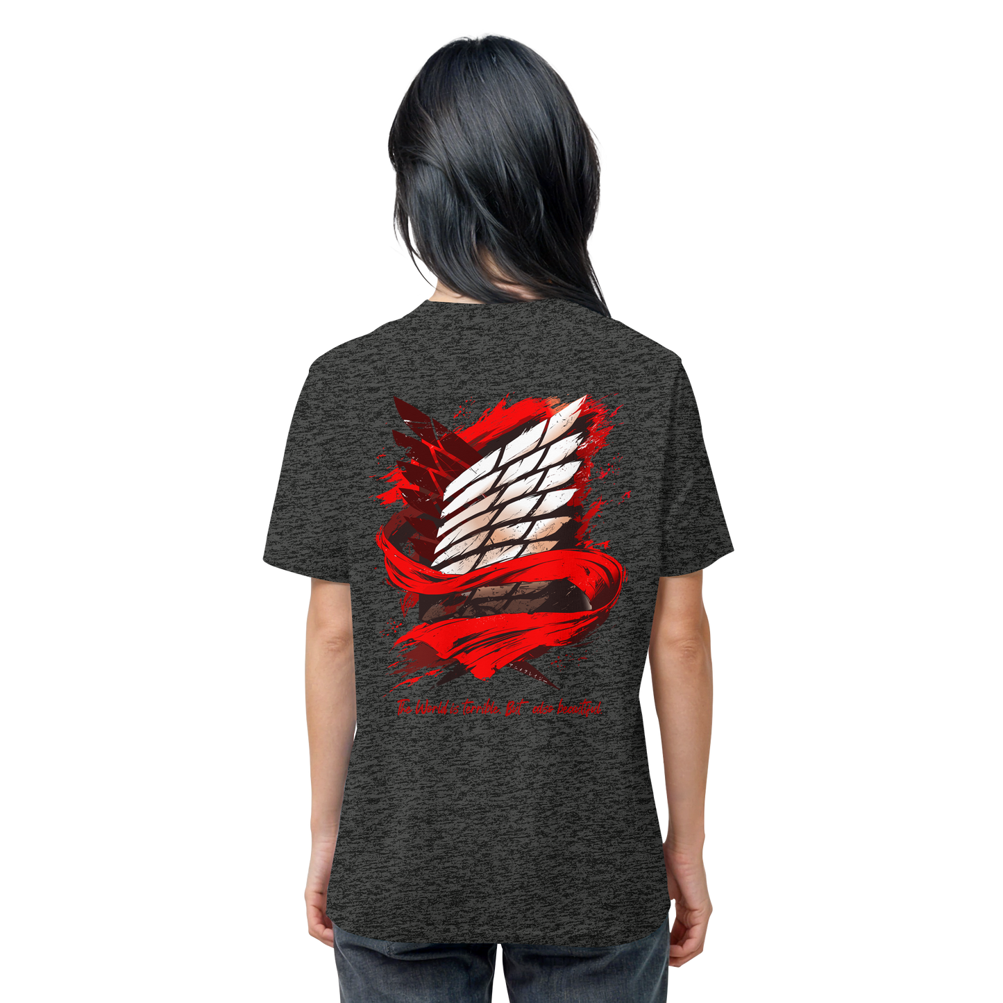 "Verbundenheit" Back Organic Regular Shirt